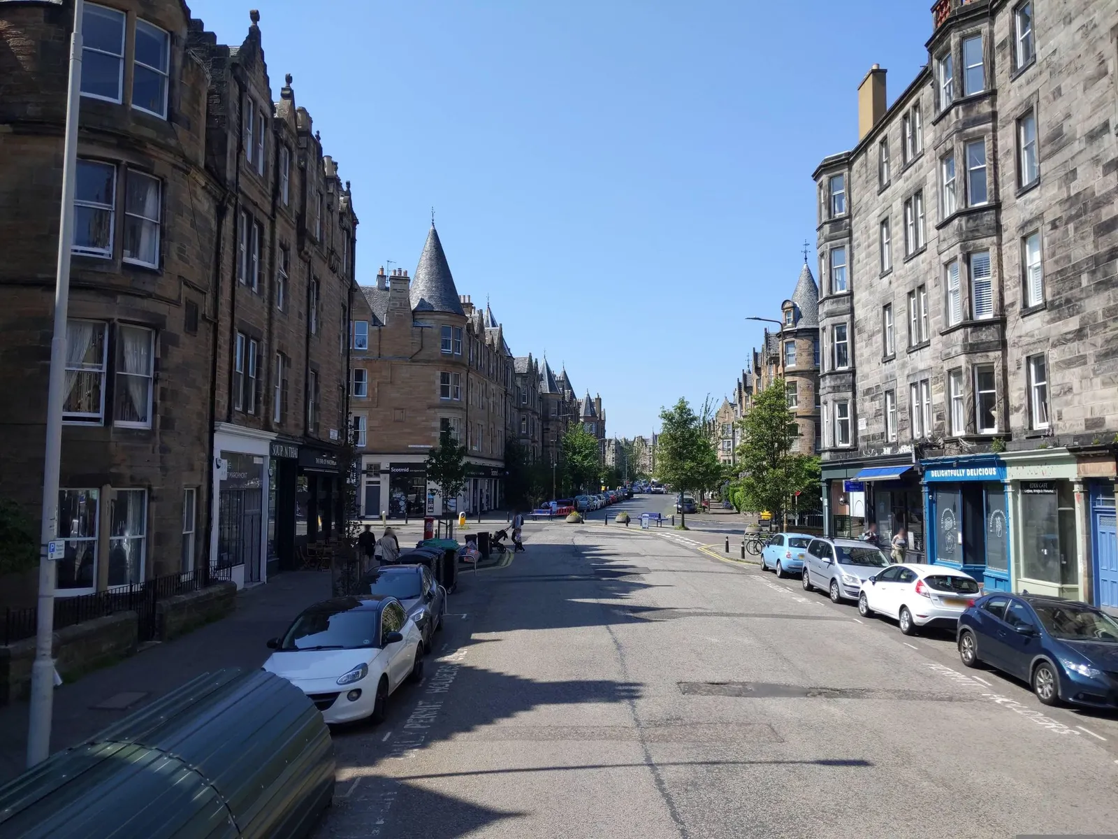 15-16 Argyle Place, Edinburgh — street-level view