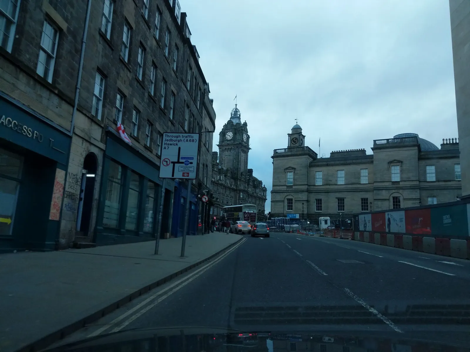 3, 5, 7 Waterloo Place, Edinburgh — street-level view