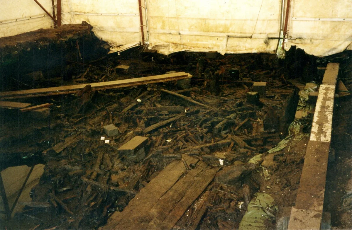 A Bronze Age post alignment and timber platform at Flag Fen and associated Bronze Age and later field systems and settlement to