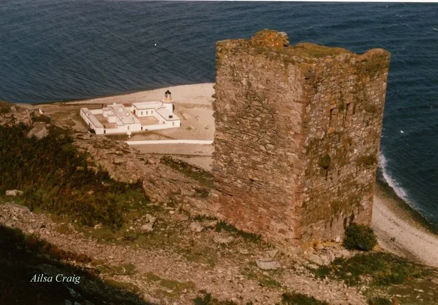 Ailsa Craig Castle