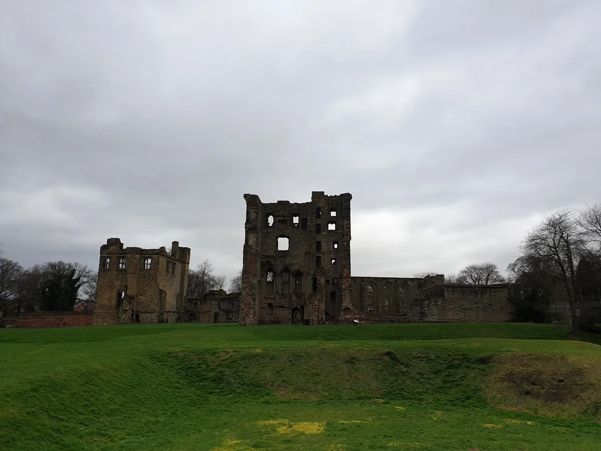 Ashby Castle and associated formal garden