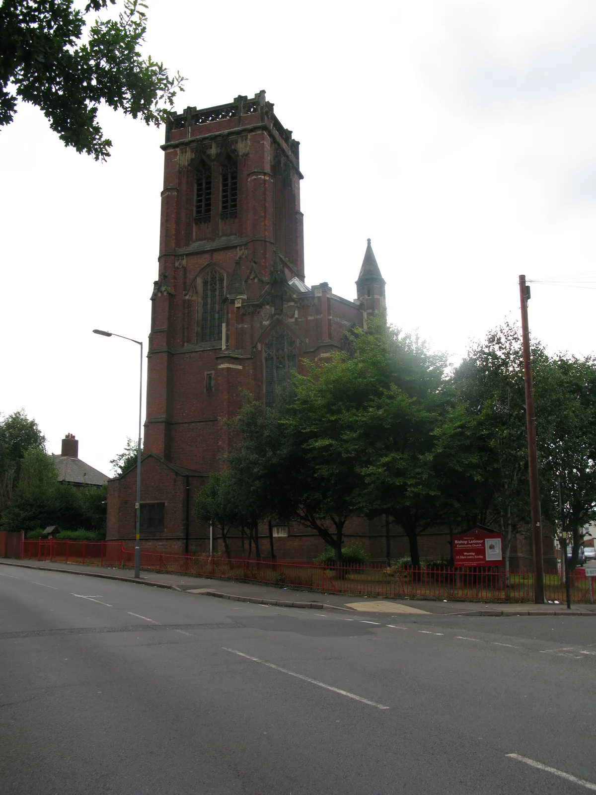 Bishop Latimer Memorial Church, Winson Green