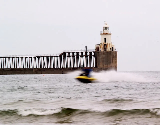 Blyth East Pier light