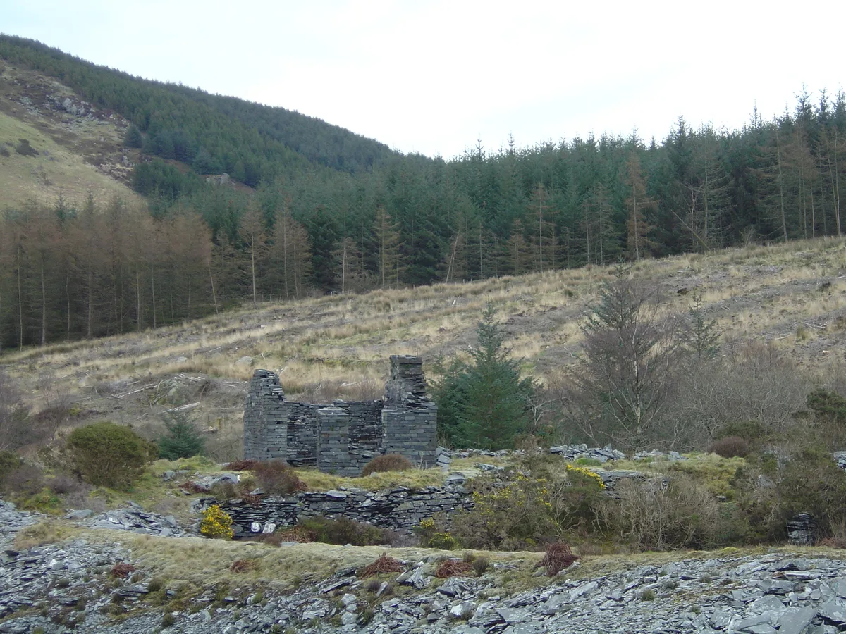 Bryneglwys Slate Quarry, Abergynolwyn Village and the Talyllyn Railway