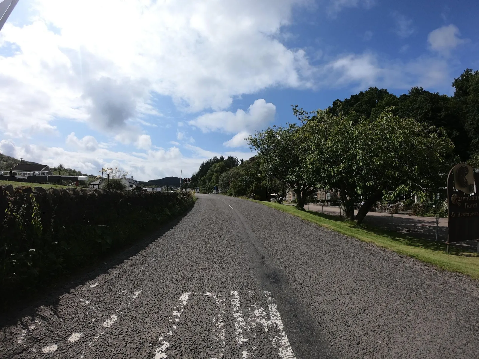 Cairnbaan Hotel, Crinan Canal — street-level view