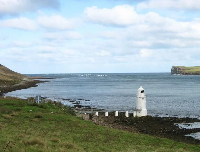 Calf of Eday light