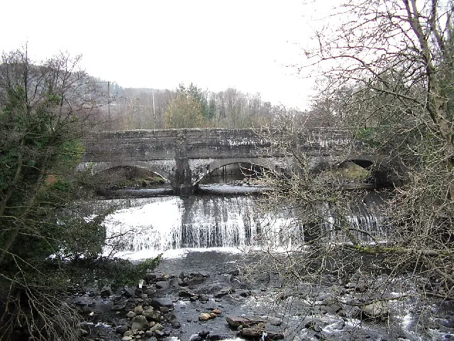 Canal Aqueduct Over Afon Twrch, Including Weir