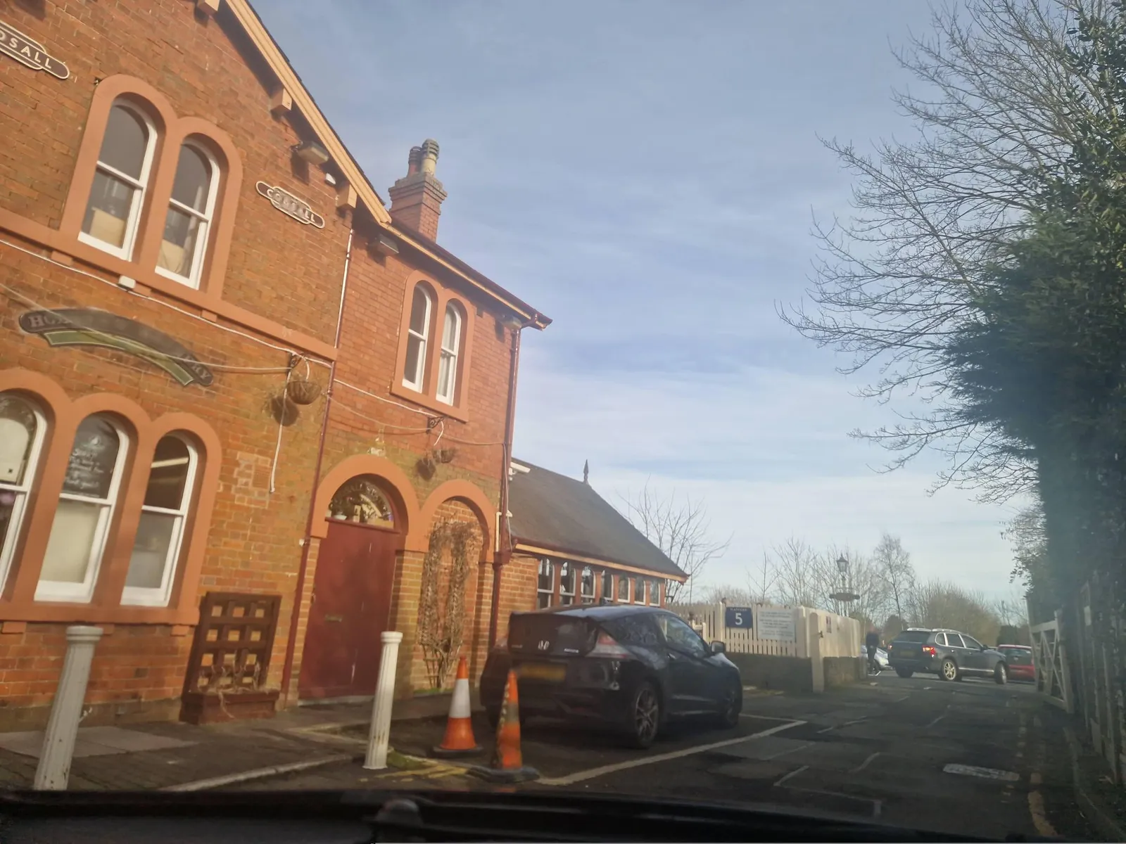 Codsall Station — street-level view