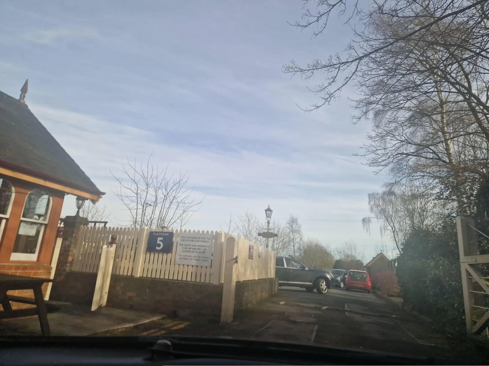 Codsall Station — street-level view