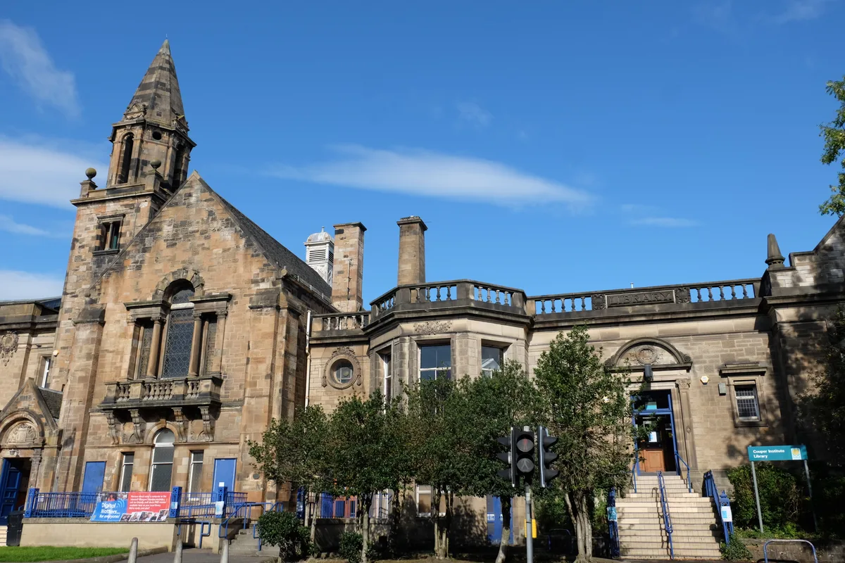 Couper Institute and Library, 84-86 Clarkston Road, Glasgow