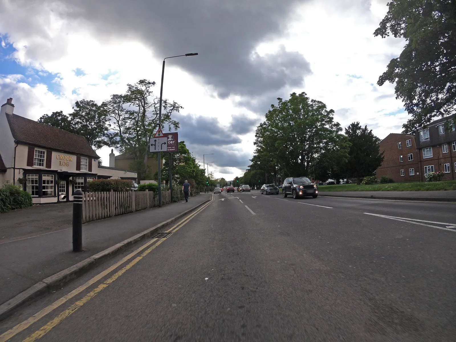 Crook Log — street-level view