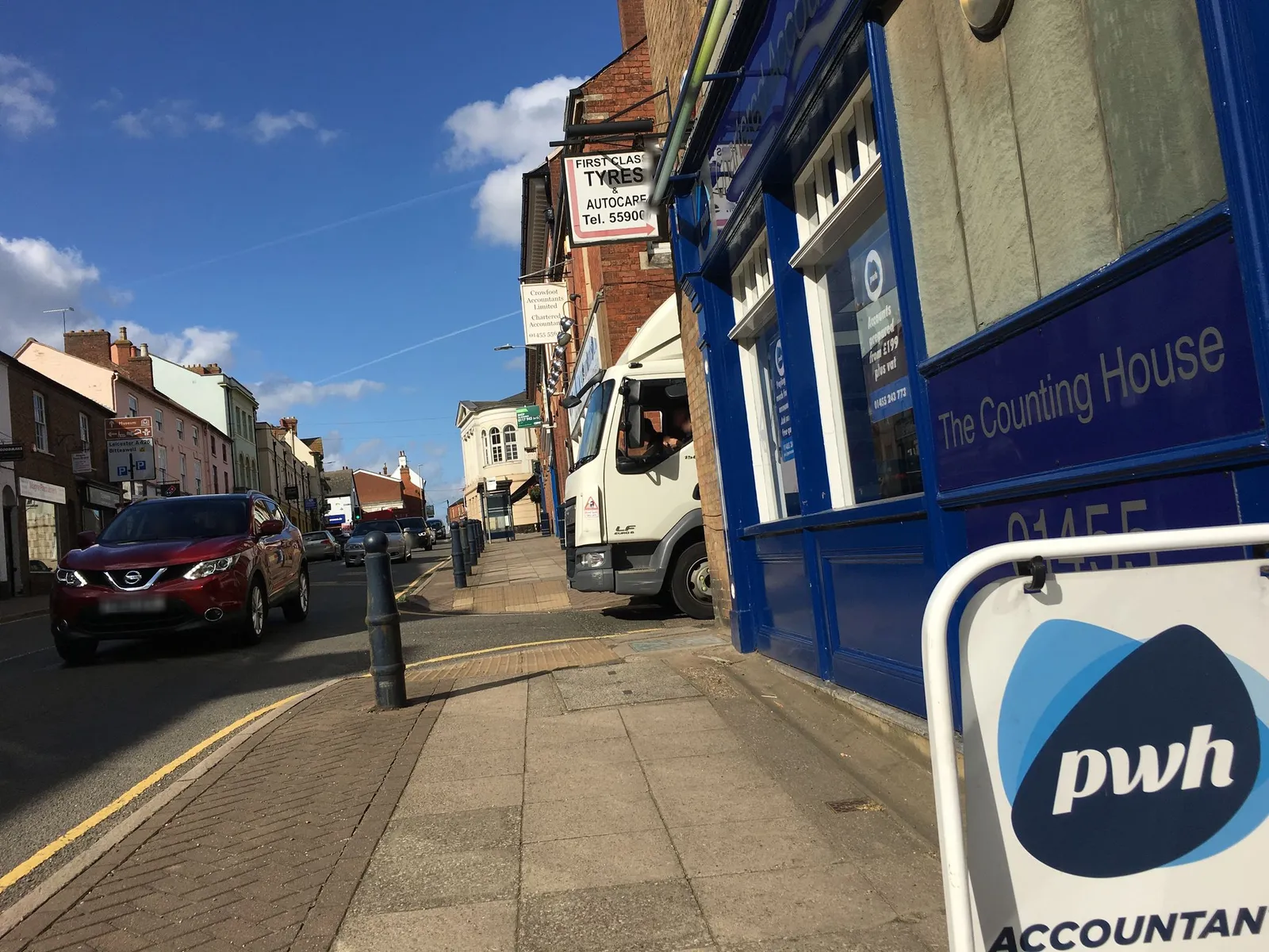 Denbigh Arms Hotel — street-level view