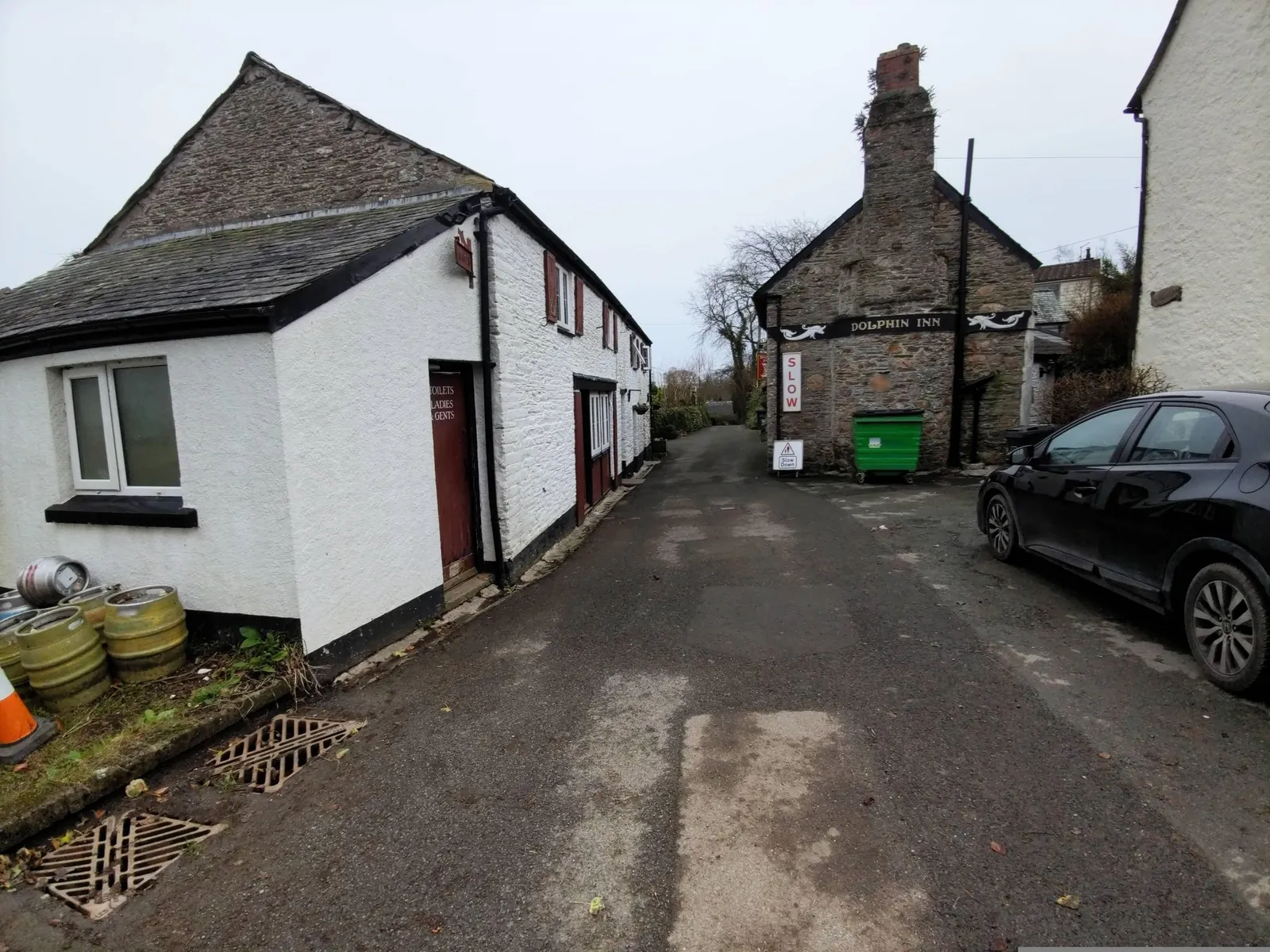 Dolphin Inn — street-level view