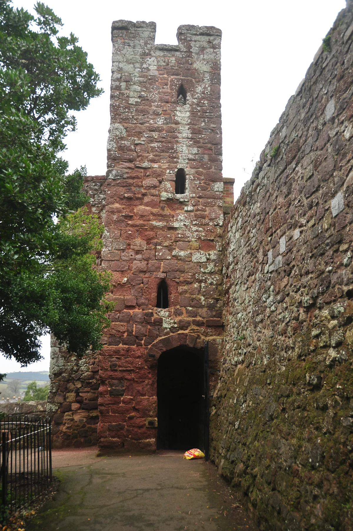 Exeter city walls