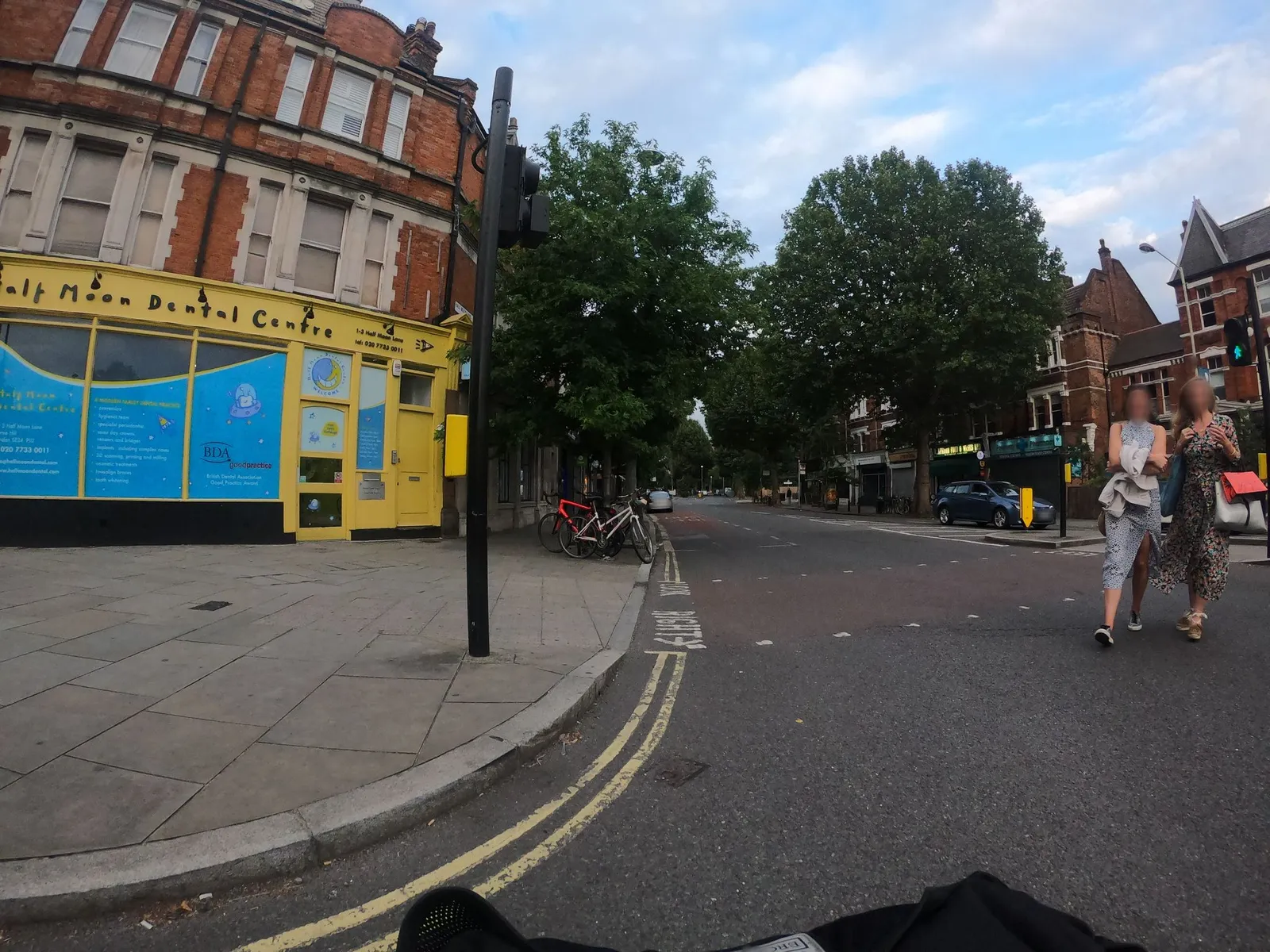 Half Moon — street-level view