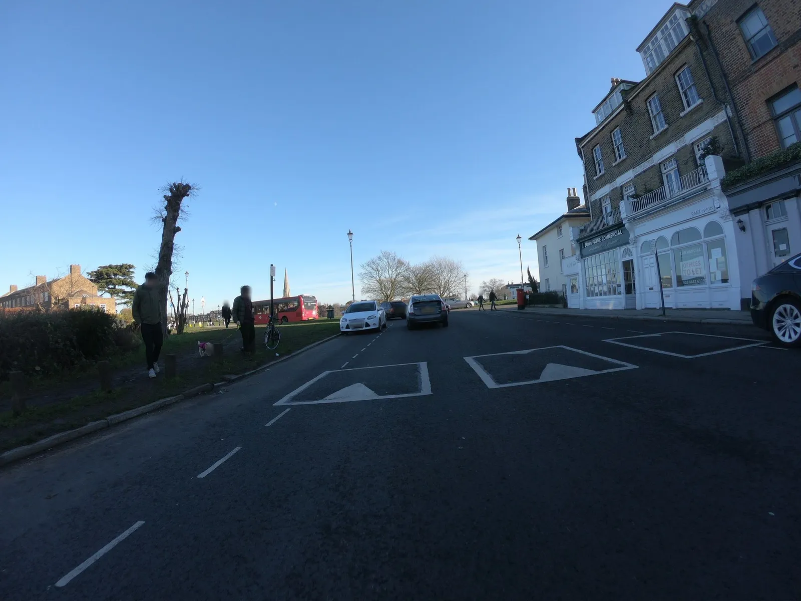 Hare and Billet — street-level view