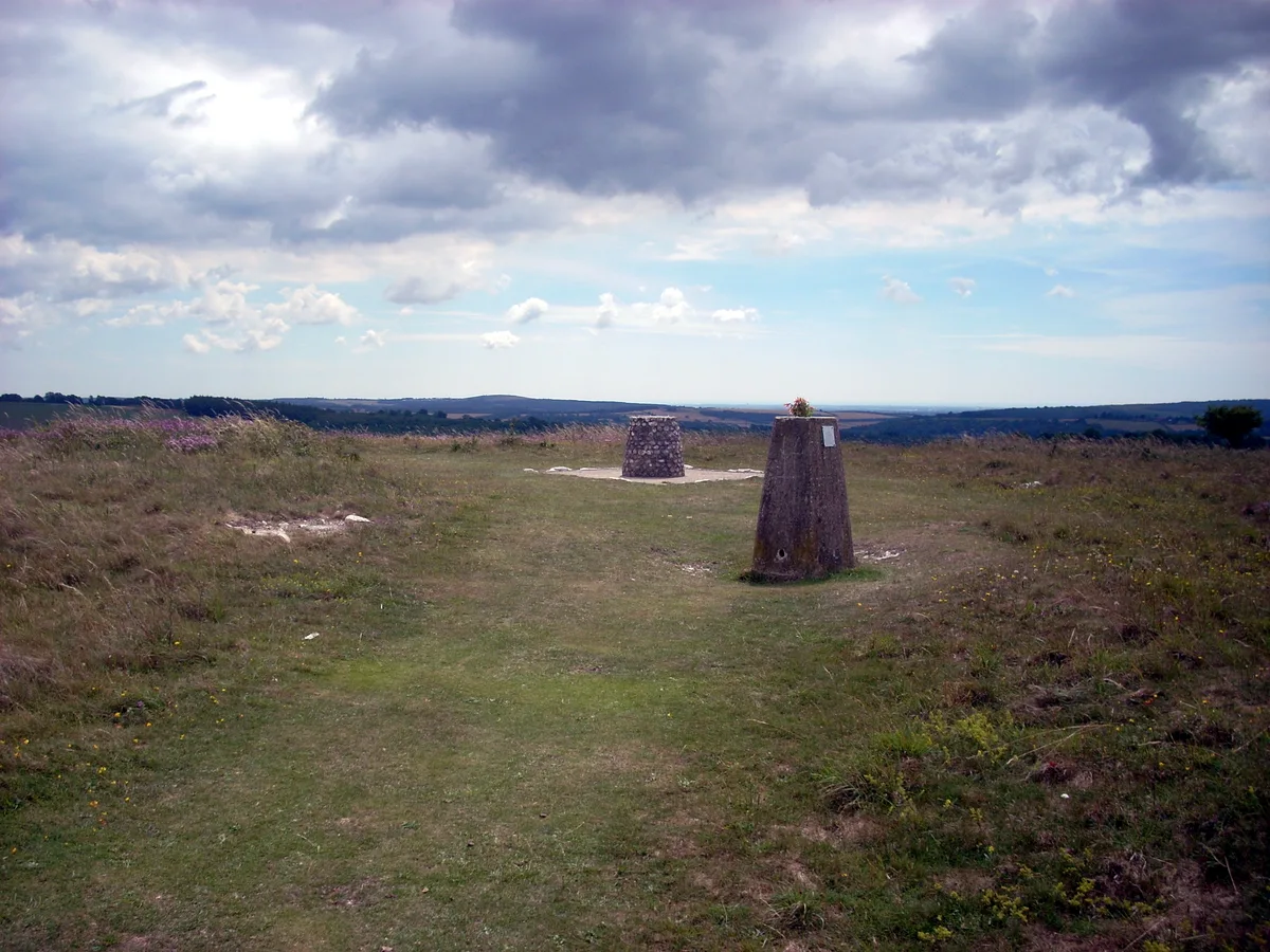 Harting Beacon: a hilltop enclosure, Anglo-Saxon burial mound and telegraph station on Beacon and Pen Hills