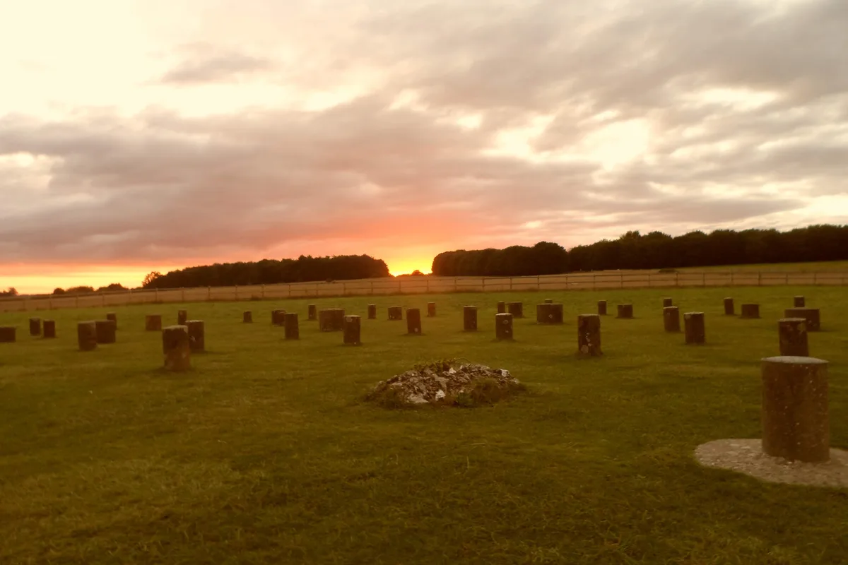 Henge monuments at Durrington Walls and Woodhenge, a round barrow cemetery, two additional round barrows and four settlements