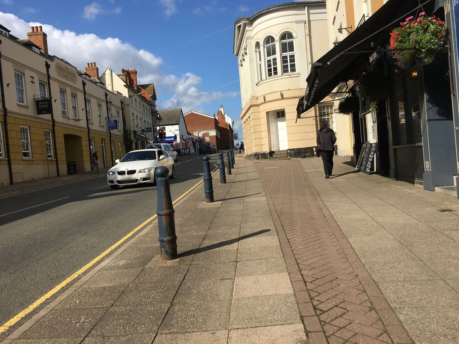 Hind Hotel — street-level view