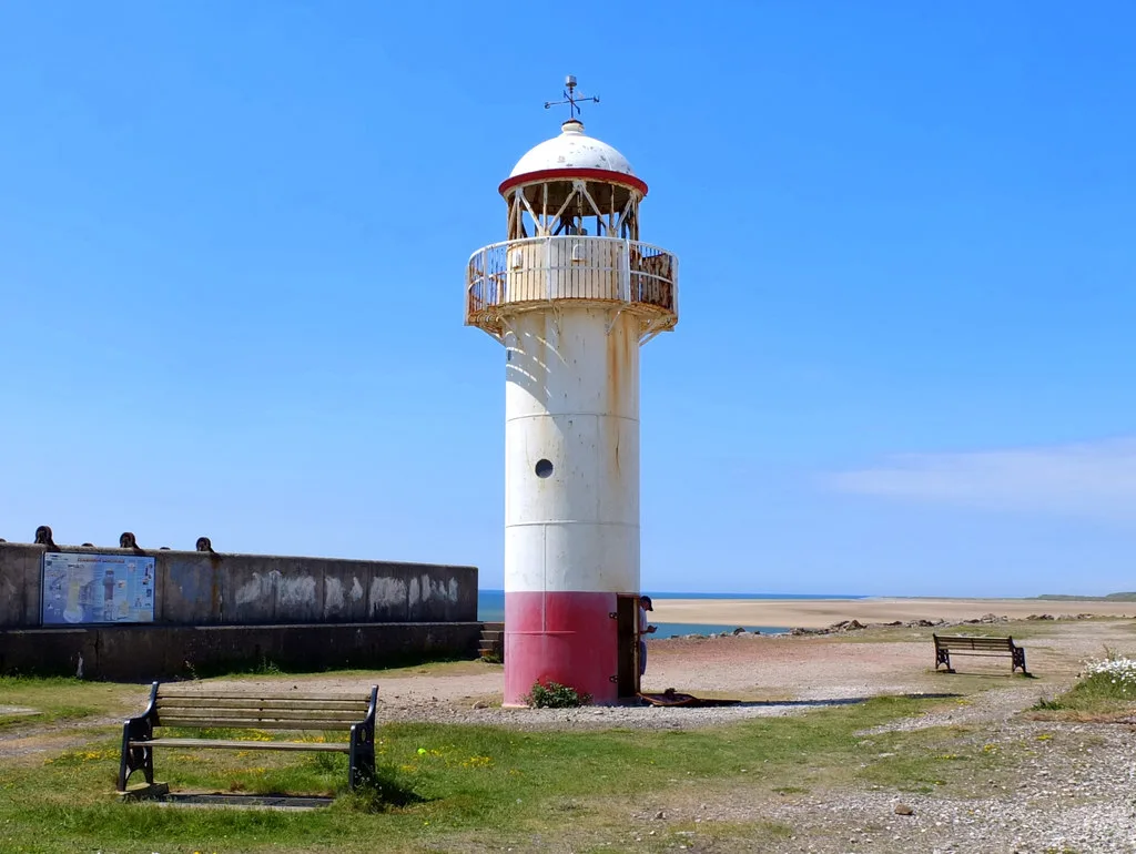 Hodbarrow Point Lighthouse