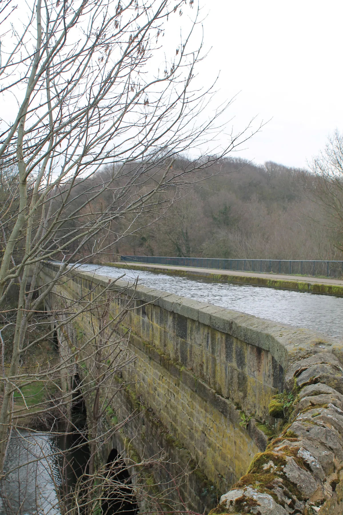 Leeds And Liverpool Canal Seven Arches Aqueduct, Dowley Gap