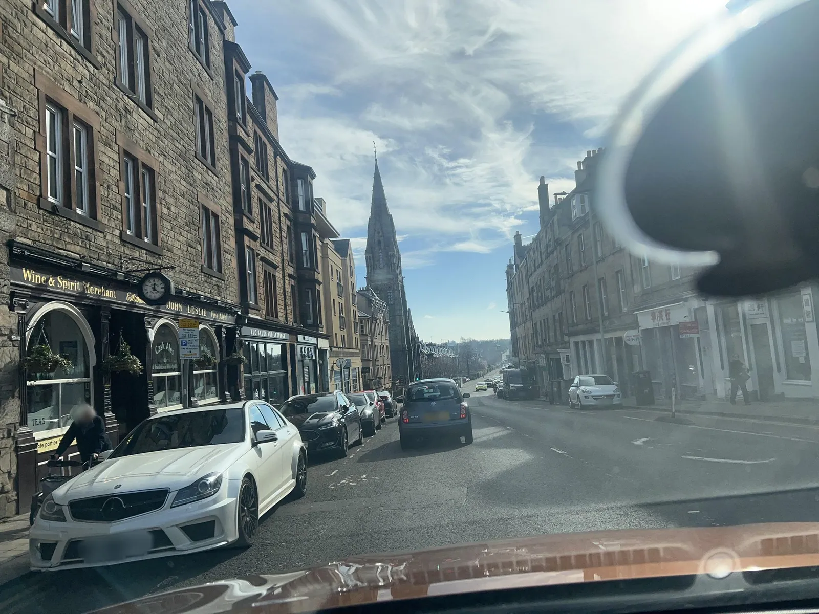 Leslie's Bar, 45, 47, 49 Ratcliffe Terrace, Edinburgh — street-level view