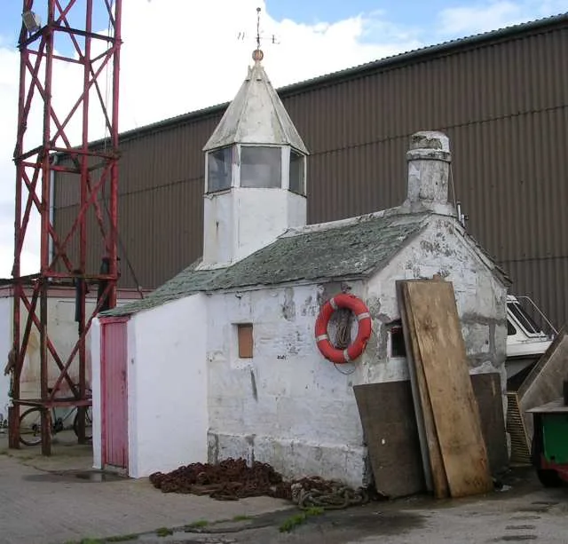 Lighthouse On East Side Of Entrance To Glasson Dock