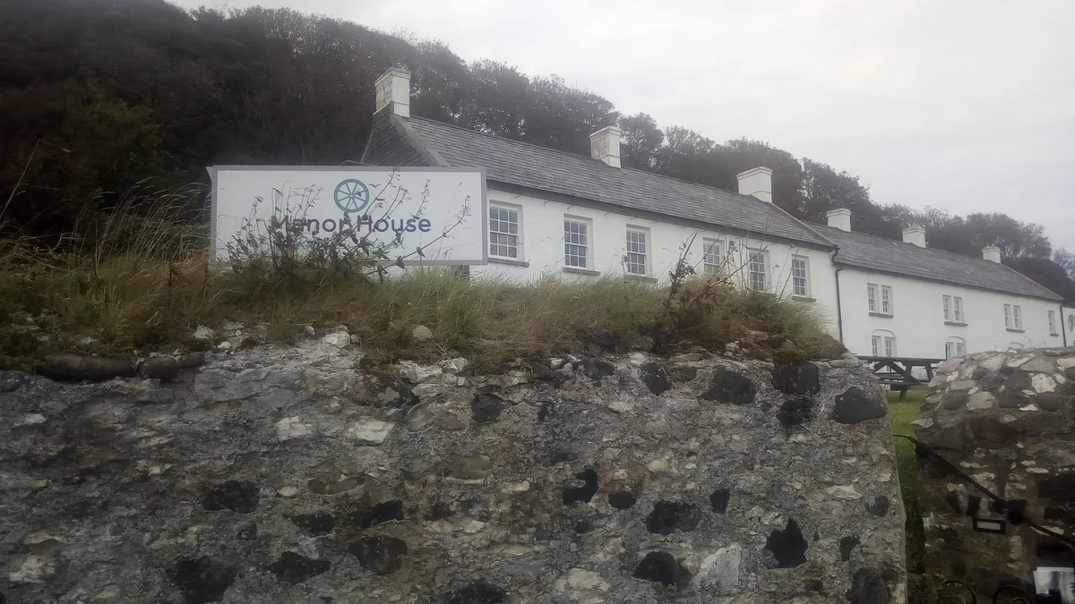 Manor House, Outbuildings And Walling Rathlin Island