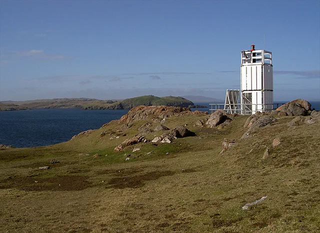 Muckle Roe lighthouse