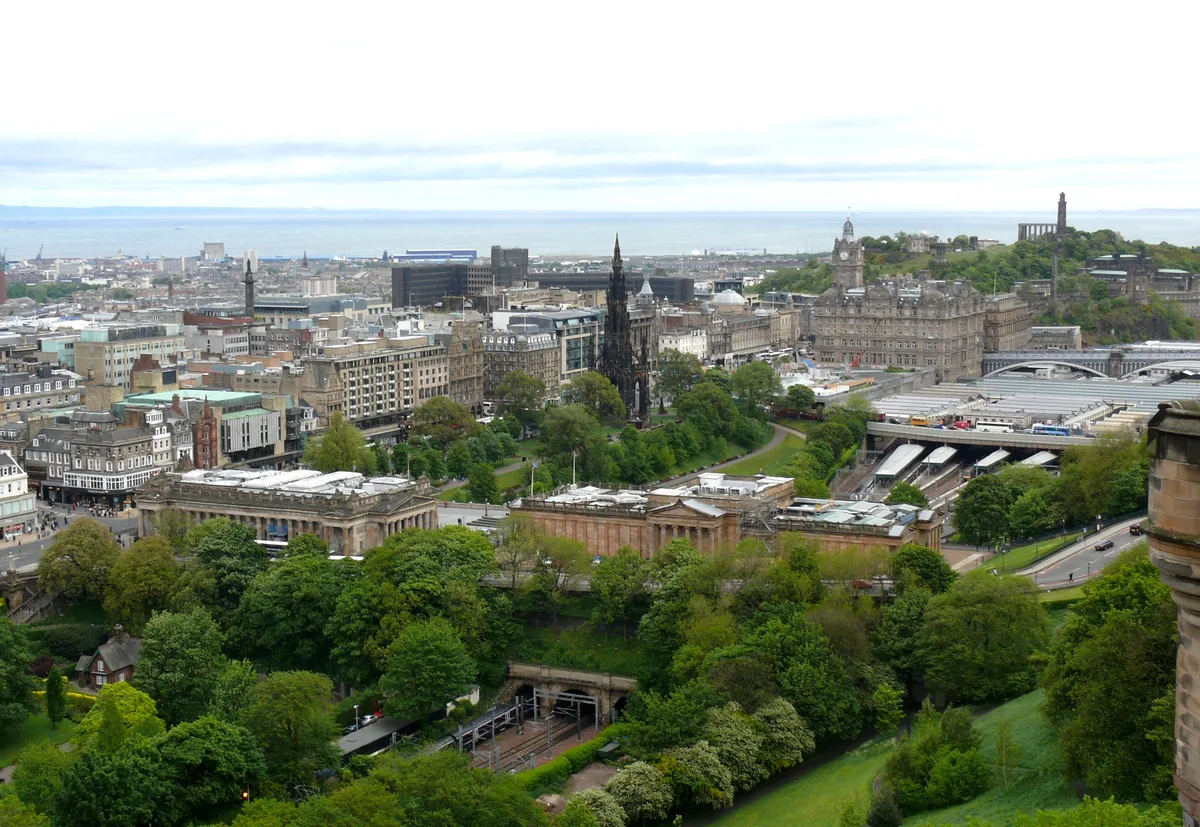 Old and New Towns of Edinburgh
