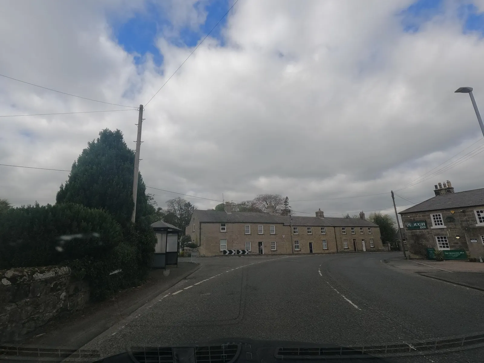 Plough Inn With Outbuilding To North — street-level view