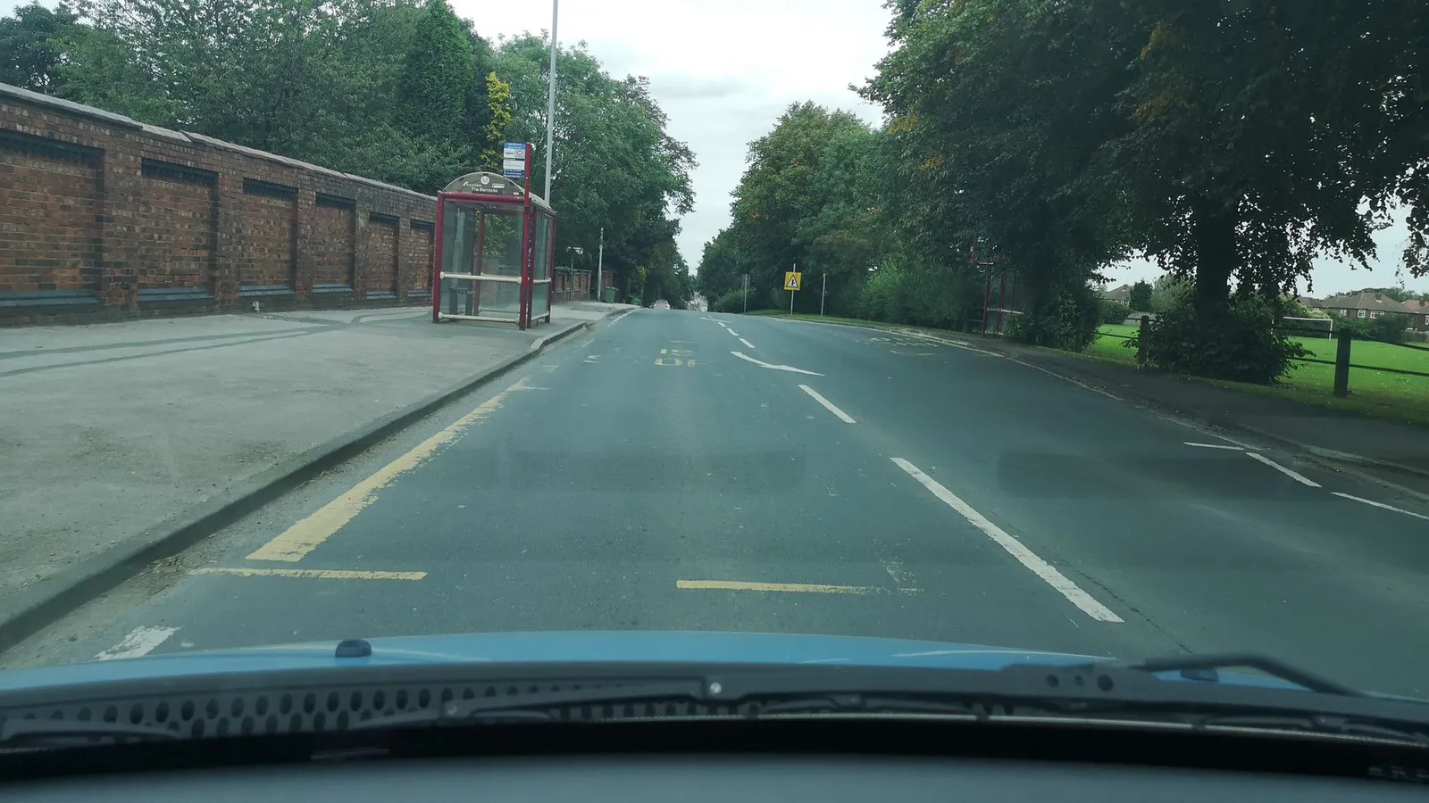 Pontefract Barracks — street-level view