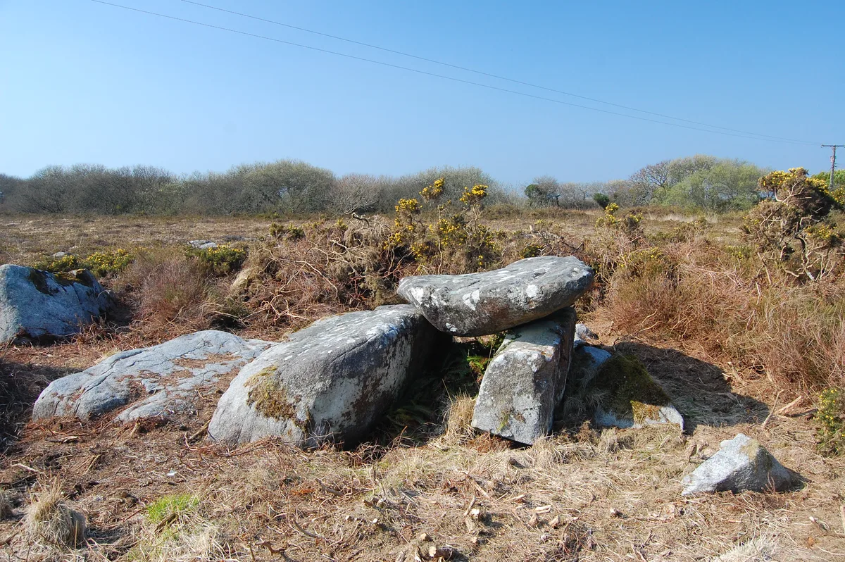 Portal dolmen known as 'The Three Brothers of Grugith'