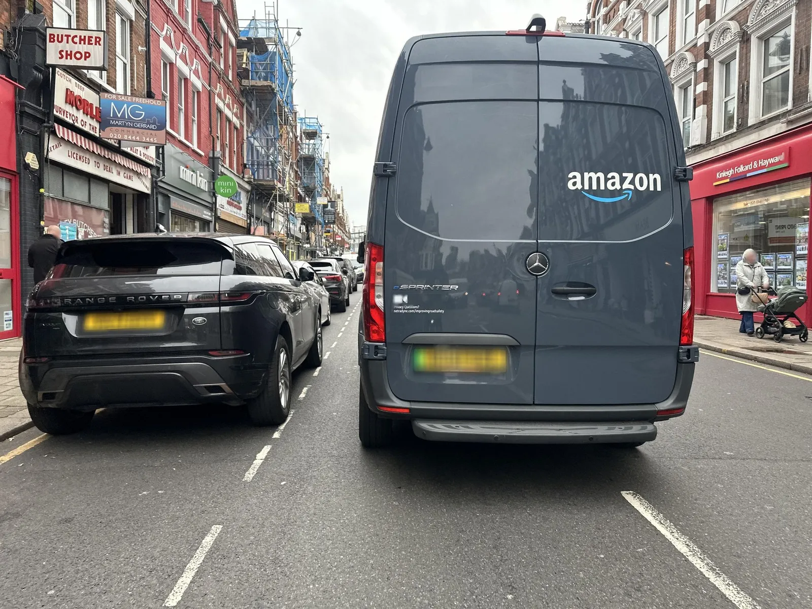 Queens, Crouch End — street-level view