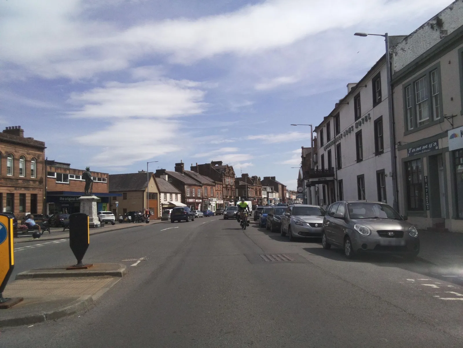 Queensberry Arms Hotel — street-level view