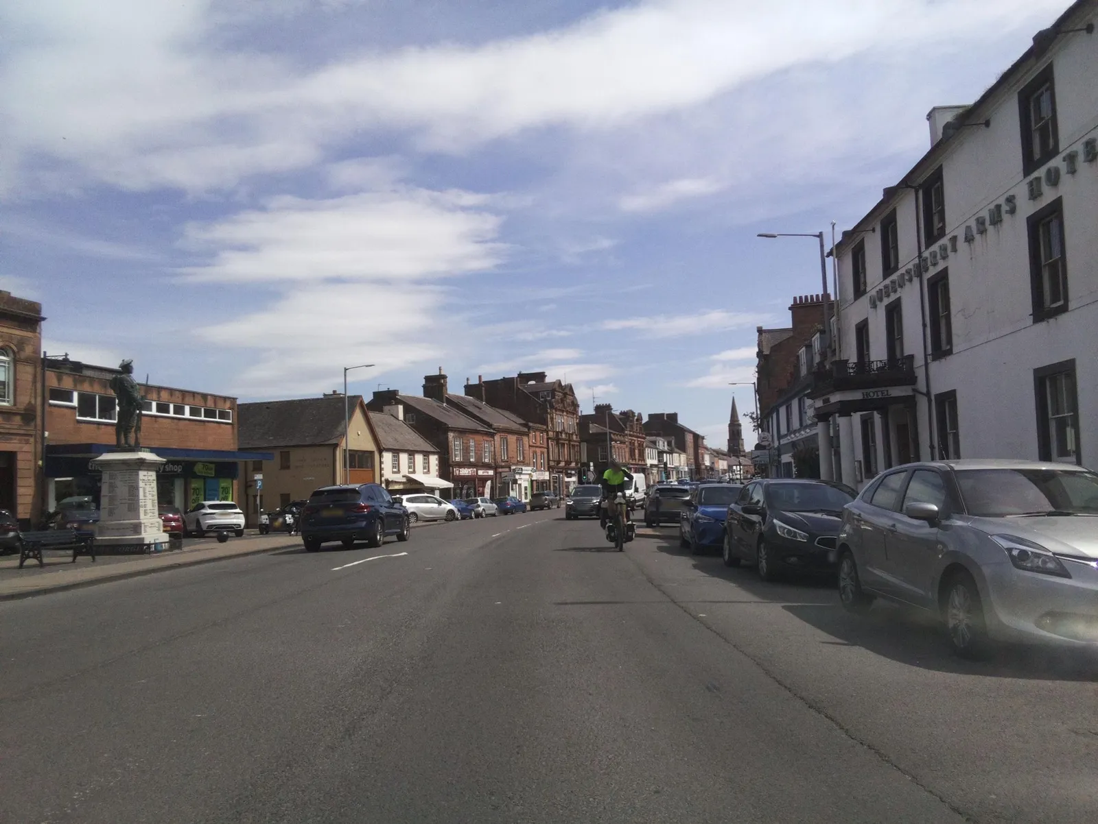 Queensberry Arms Hotel — street-level view