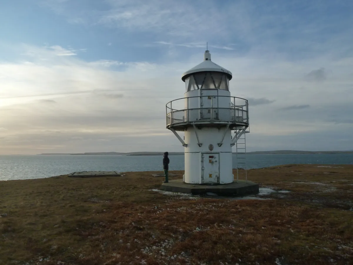 Rose Ness Lighthouse, Orkney