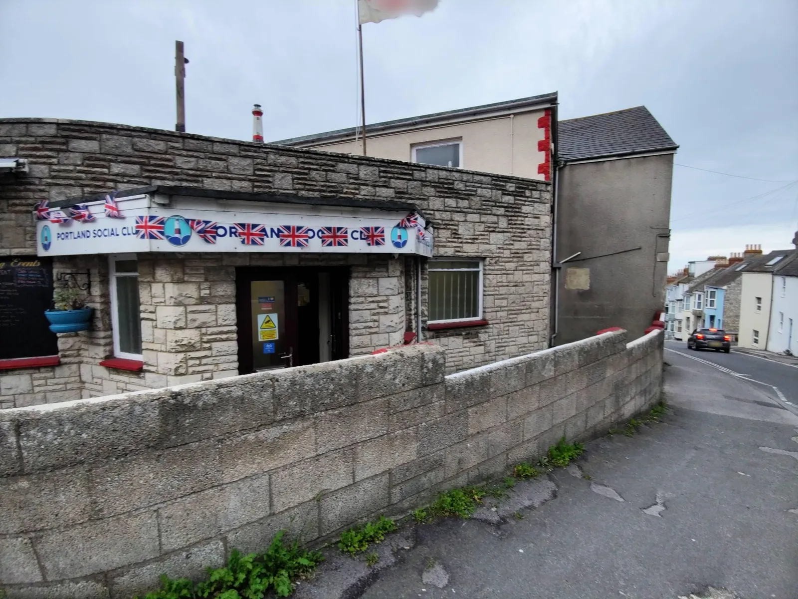 Royal Portland Arms — street-level view