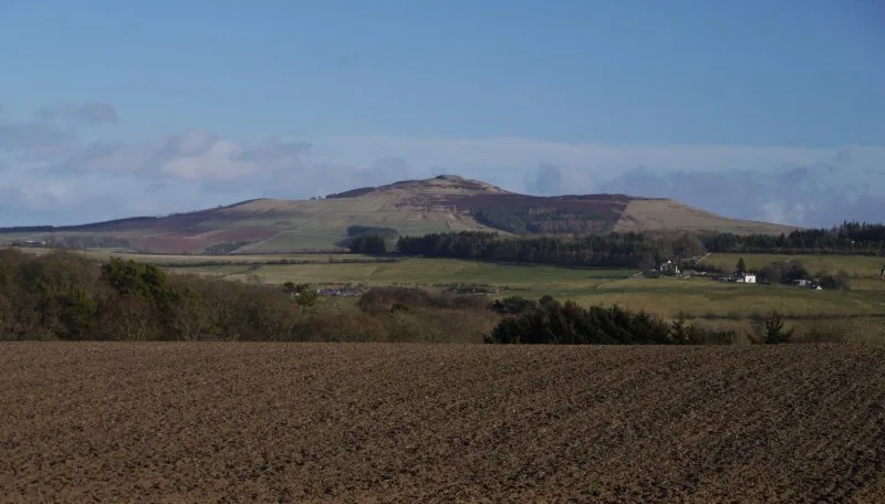 Rubers Law, mountains & hills in Scottish Lowlands