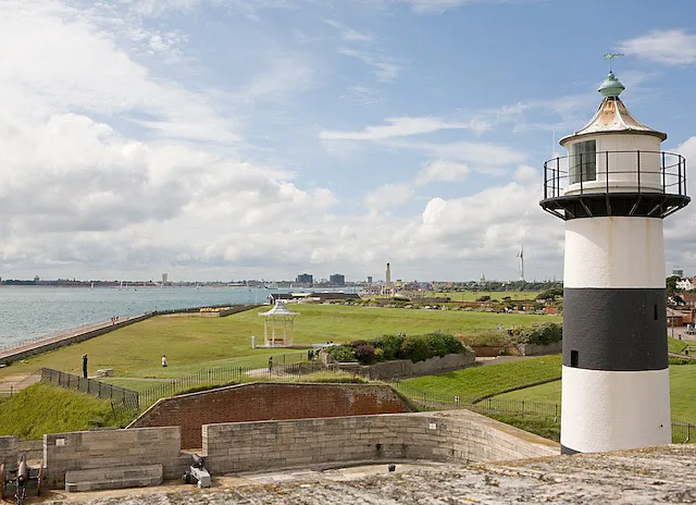 Southsea Castle lighthouse