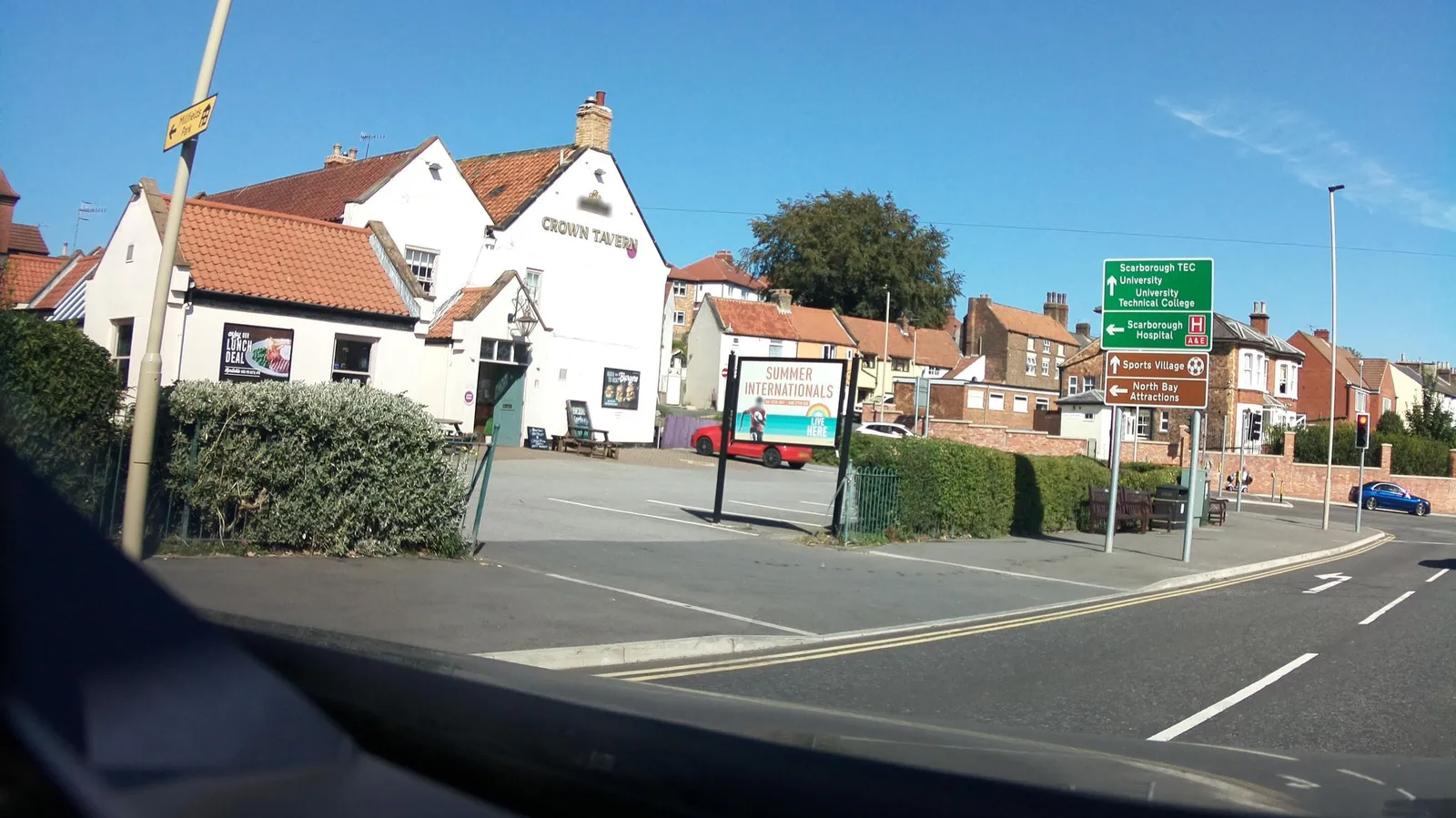 The Crown Tavern — street-level view