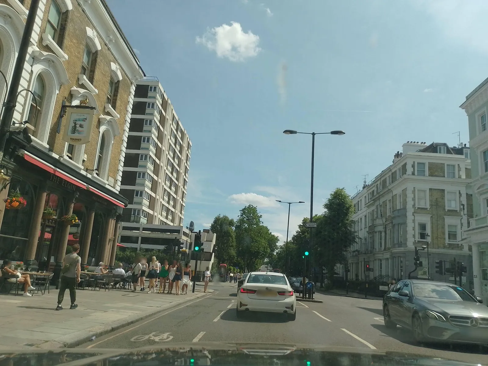 The Elgin — street-level view
