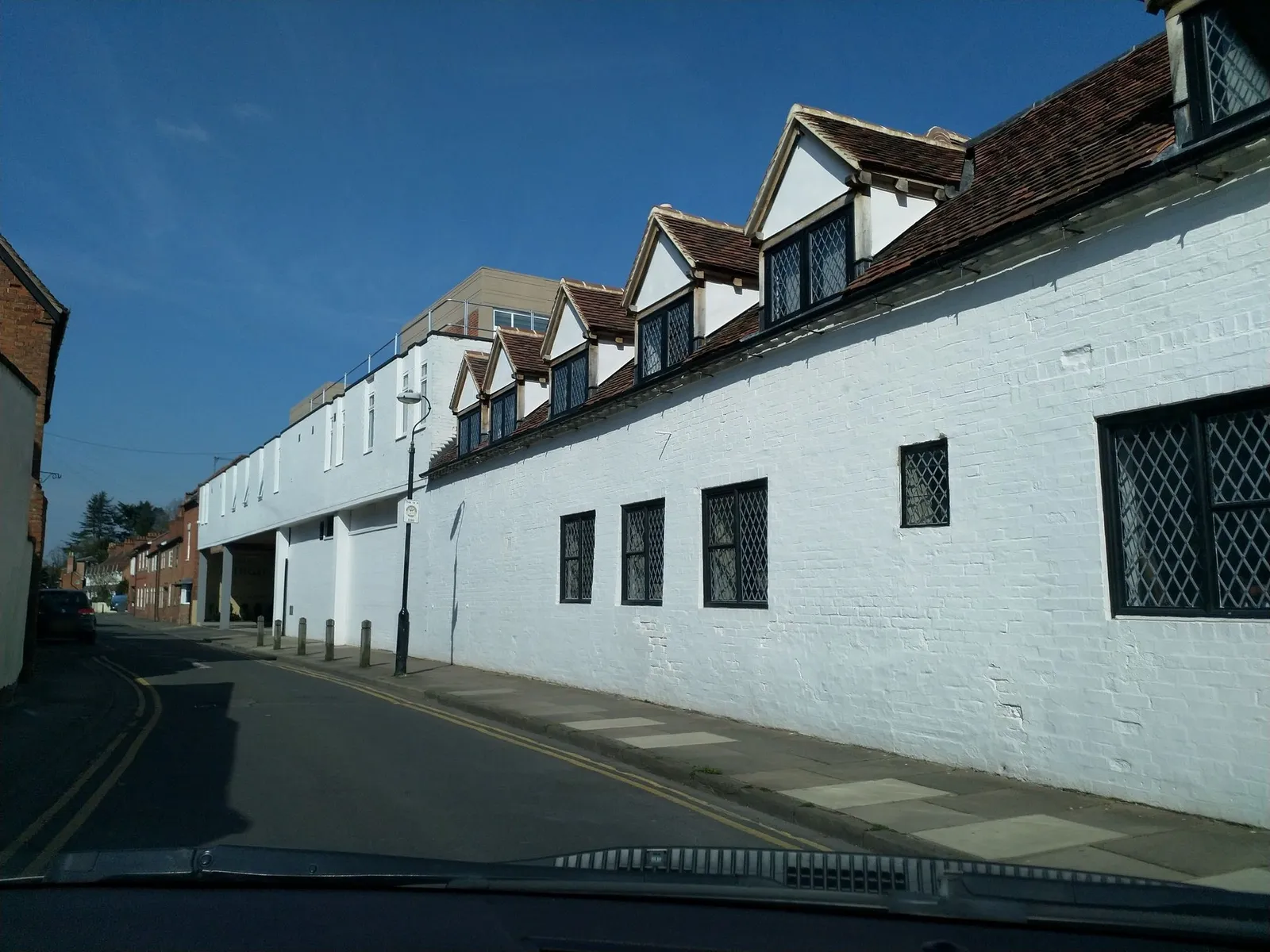 The Falcon — street-level view