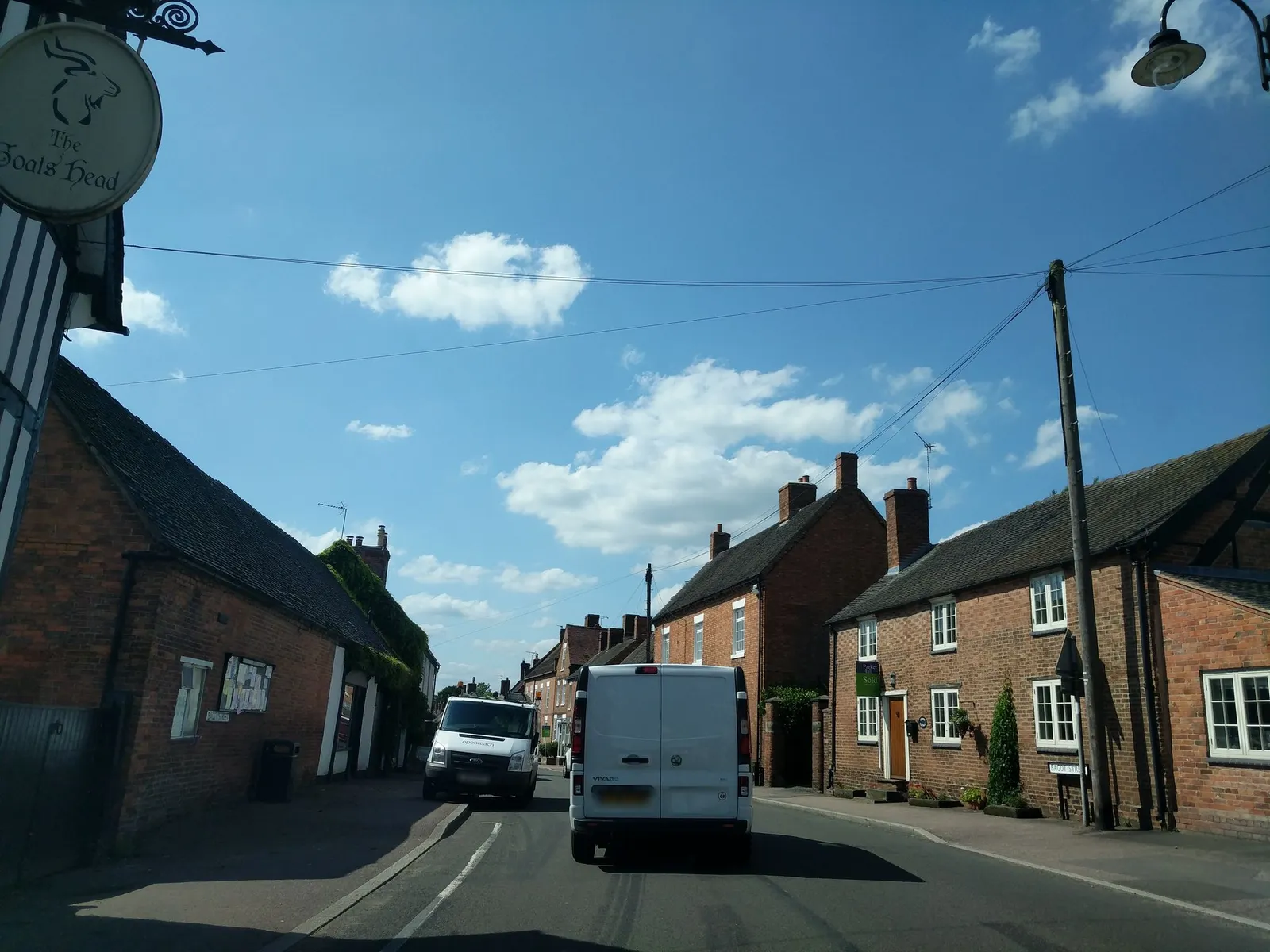 The Goat's Head — street-level view