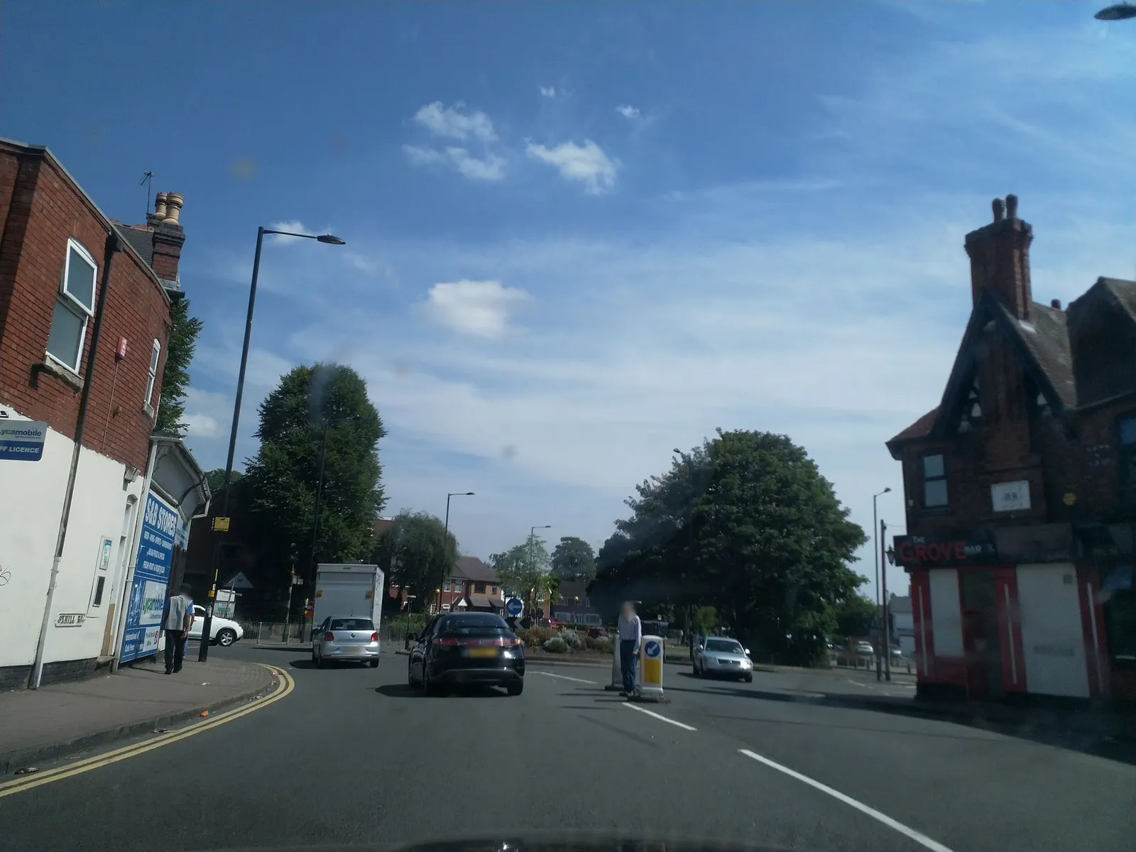 The Grove — street-level view