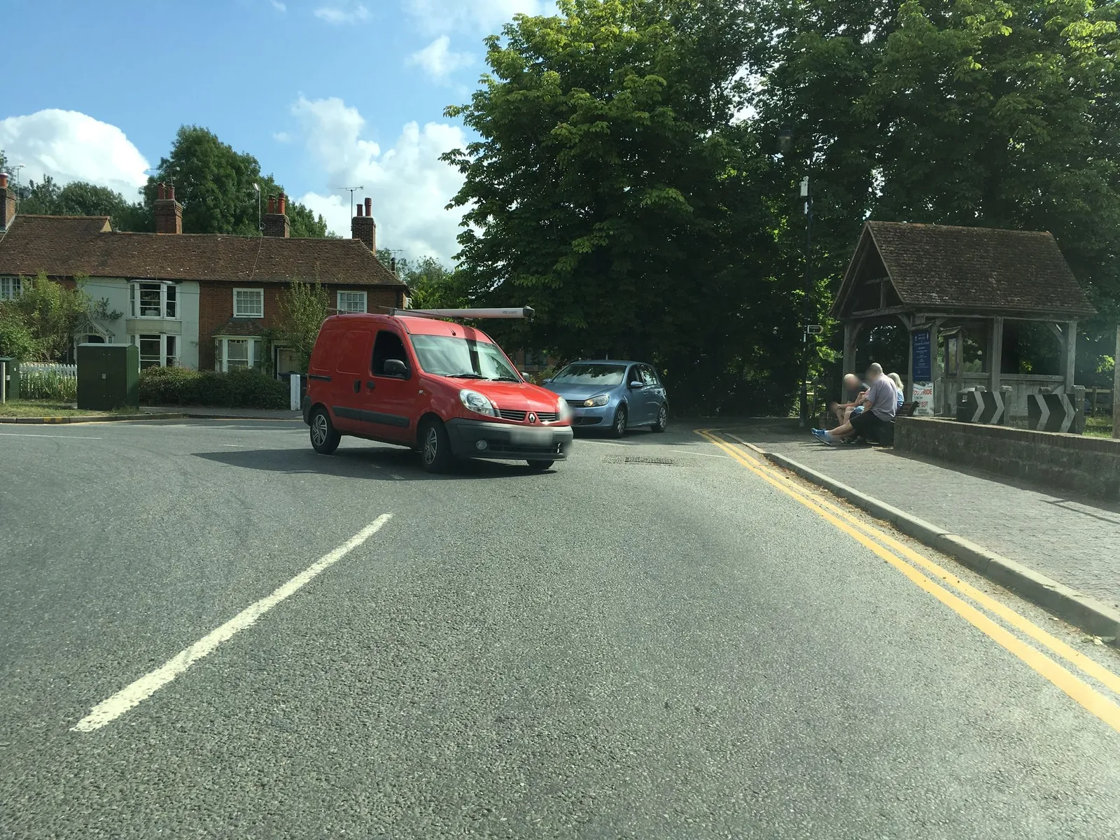The Kings Arms Inn And Shop Adjoining To Right — street-level view