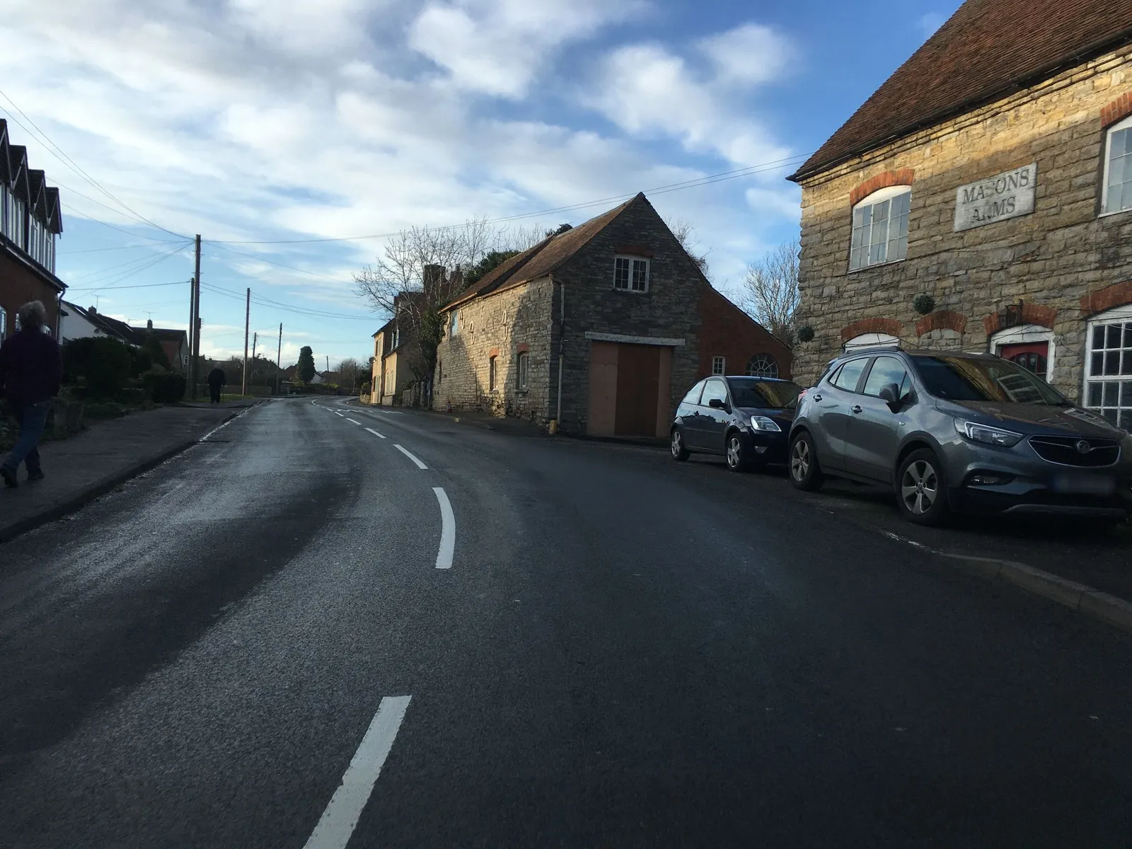 The Mason's Arms Public House — street-level view