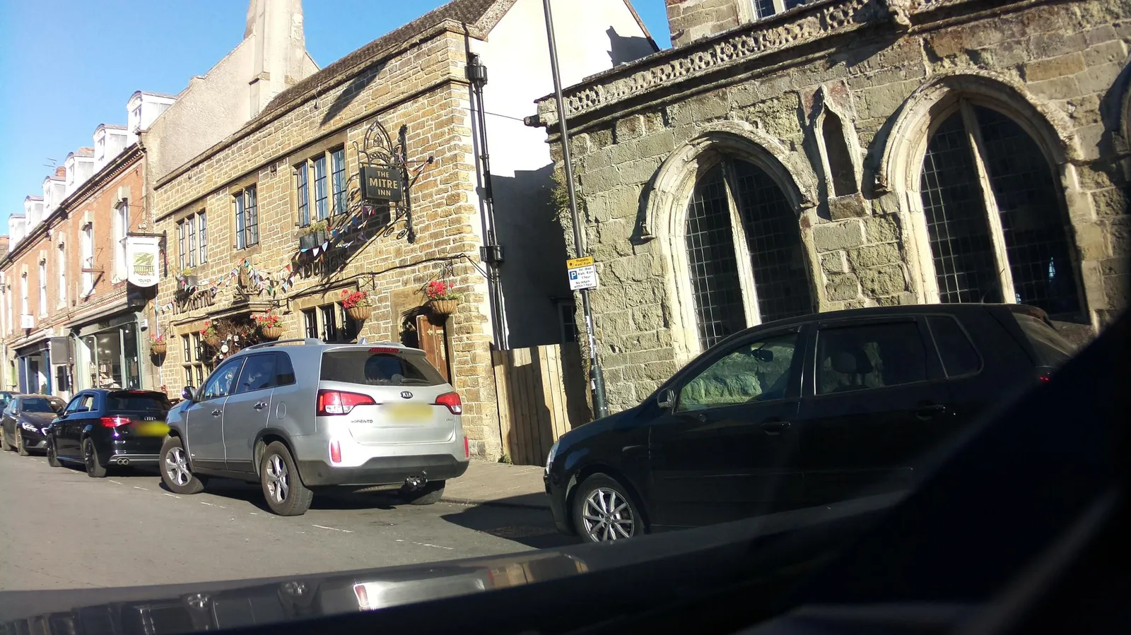 The Mitre Inn — street-level view
