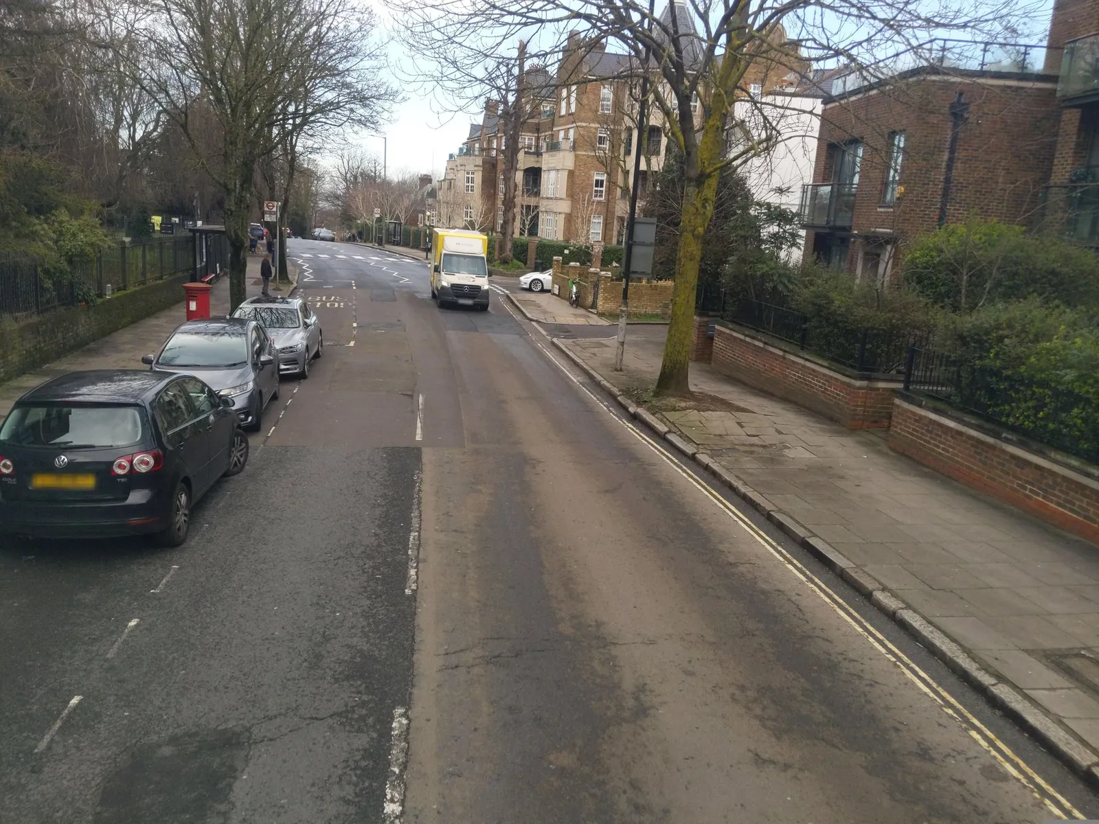 The Old Bull and Bush — street-level view