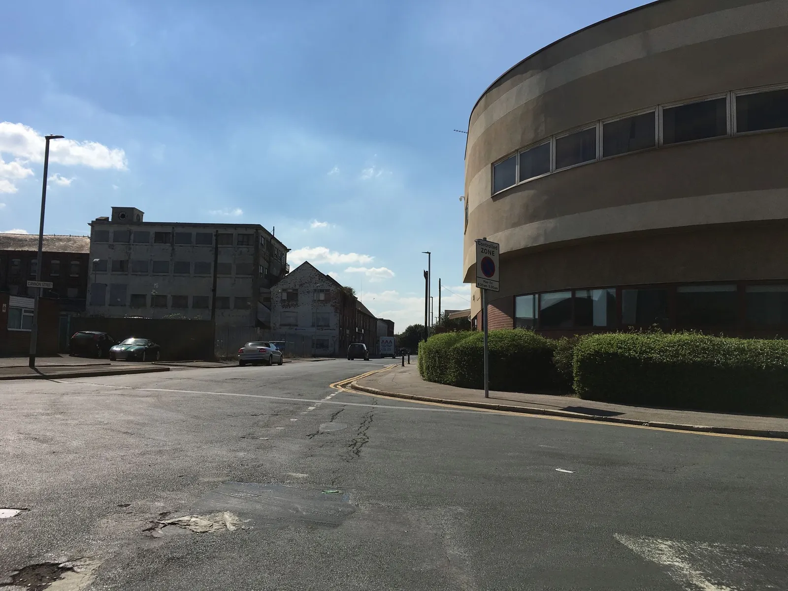 The Old Bull 'N' Bush — street-level view